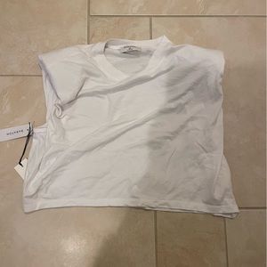 Aritzia Babaton Cropped Padded Muscle Tank